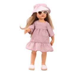 ENSEMBLE FLEURS - vêtement Götz pour poupées